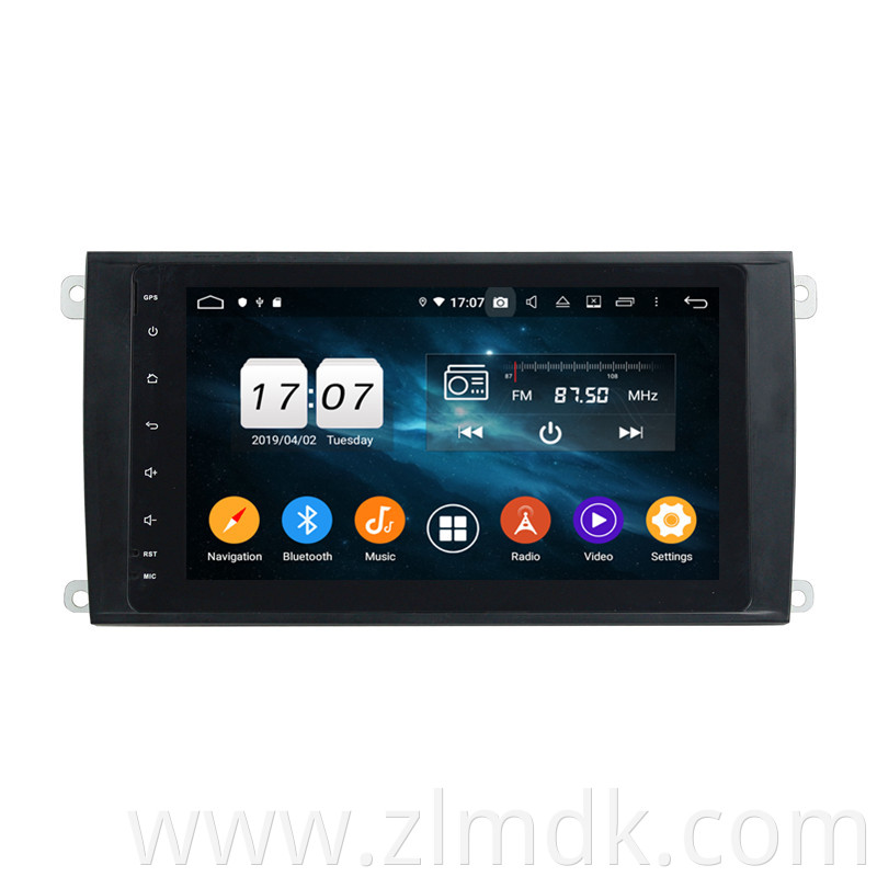 car radio with gps for Cayenne